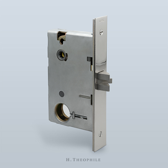 Heavy-duty passage mortise lockset