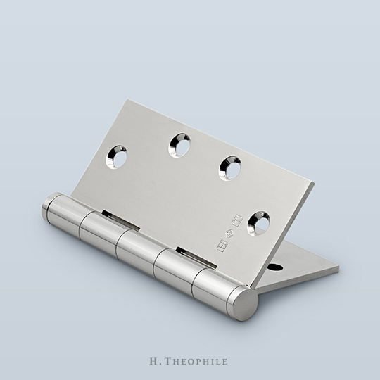 Butt hinge to accept finial