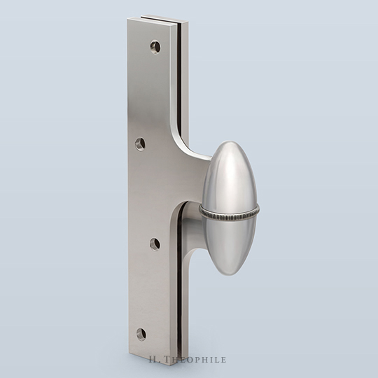 Enlarged olive knuckle hinge to accept washer