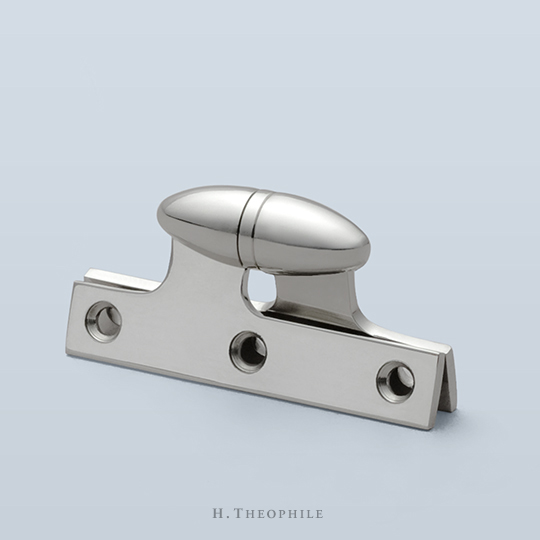 Olive knuckle cabinet hinge to accept washer
