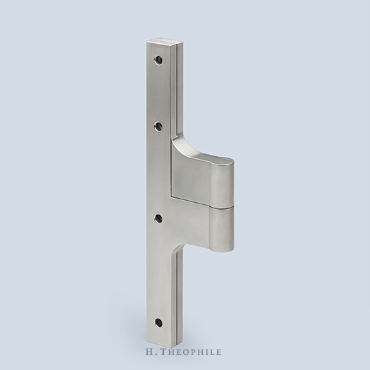 Elongated round H-hinge with thick arms