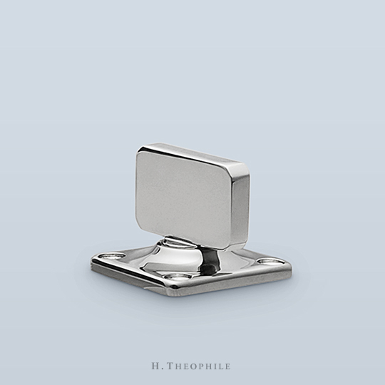 Rectangular thumbturn with clipped corners, 1-3/16" length