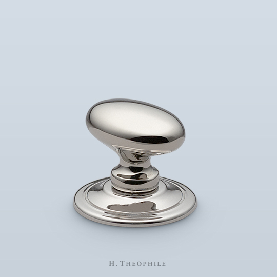 Flat egg thumbturn