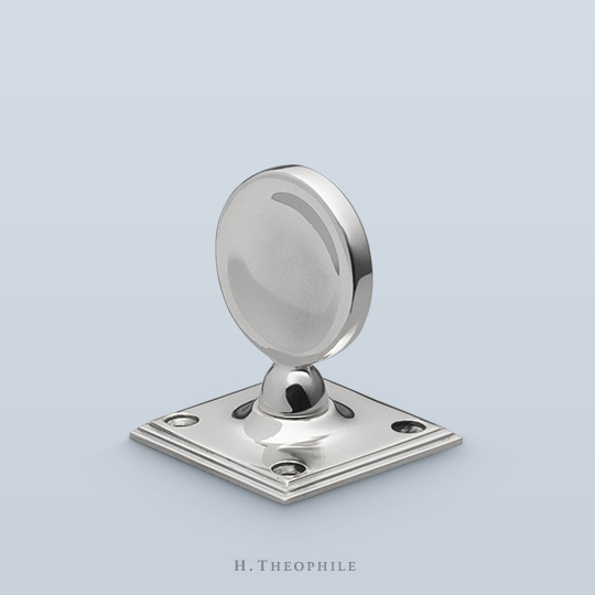 Concave round key thumbturn based on antique