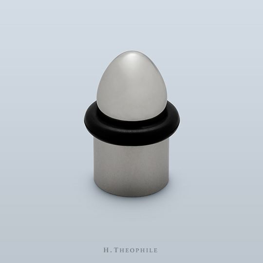 Bullet floor mounted door stop
