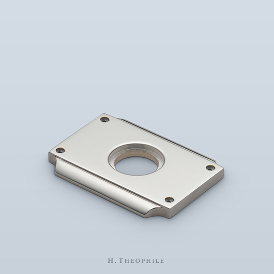 Backplate with visible screws