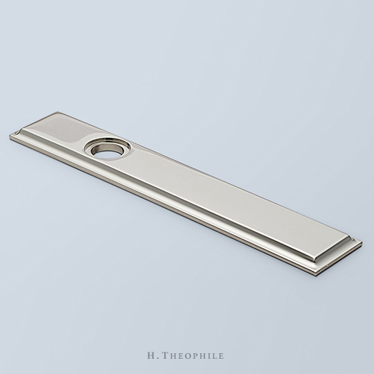 Rectangular with beveled perimeter