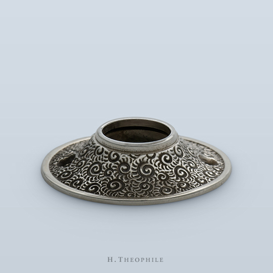 Ornamental rosette to coordinate with HT4314 knob