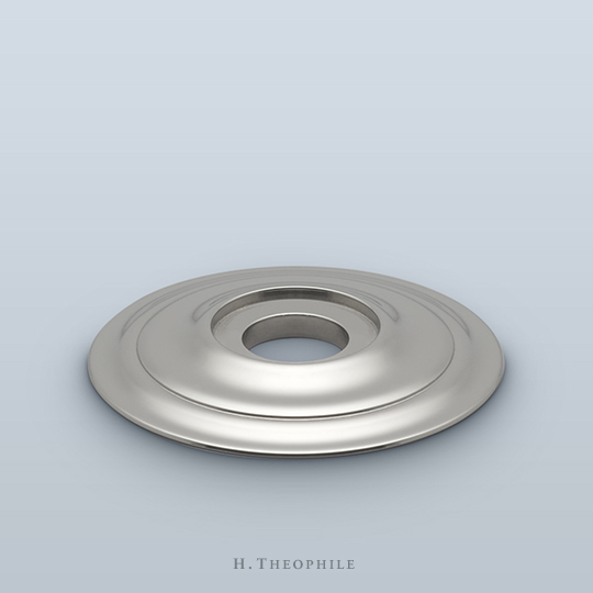Traditional rosette with concealed mounting