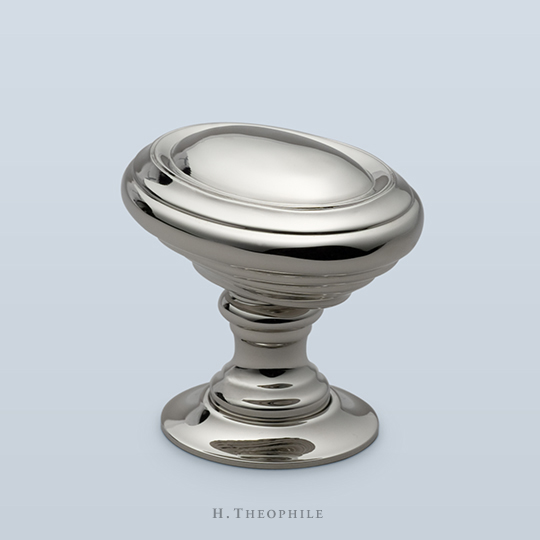 French oval knob