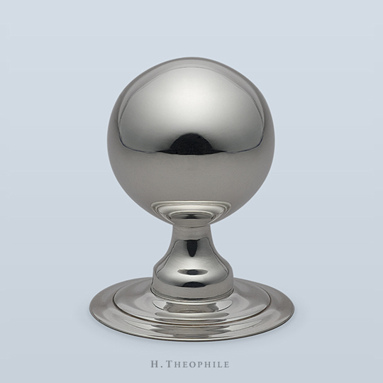 Globe knob with flared shaft