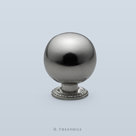 Globe knob with straight shaft