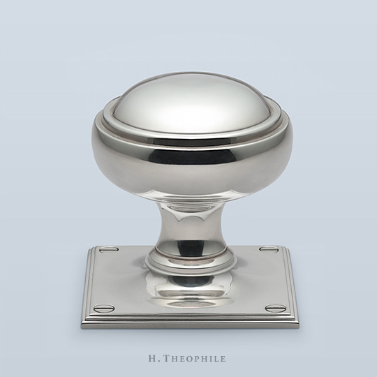 Round traditional knob