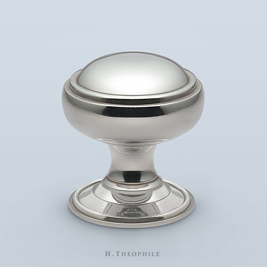Round traditional knob