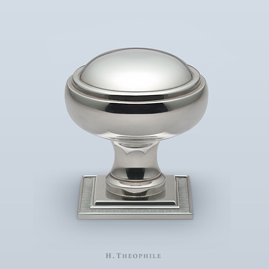 Round traditional knob
