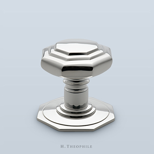 Octagonal stepped knob