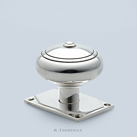 Classic knob with center dot, two concentric rings