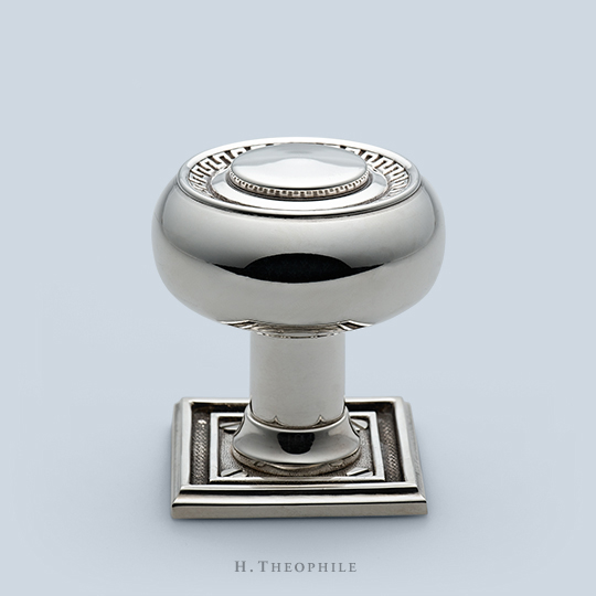 Greek pattern knob