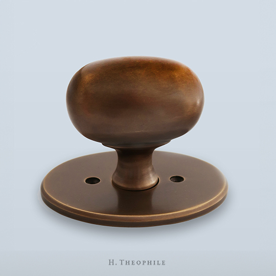 Oval knob based on antique sample (Knob-A)