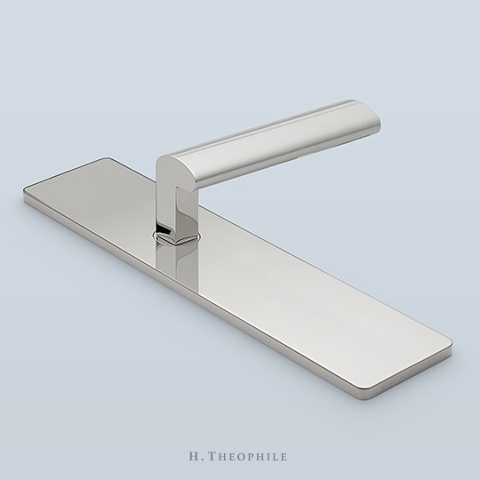 1930s English lever with oval profile handle
