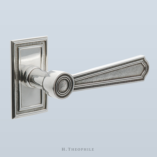 Edwardian style lever: 4-7/16" l., 1-5/8" P