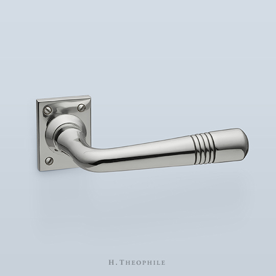 Lever with concentric rings