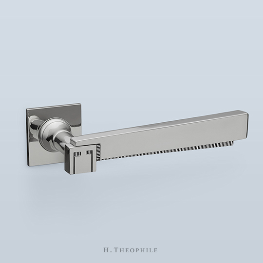 Neoclassical etched lever