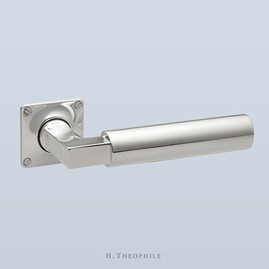 Gropius lever with round handle and square base