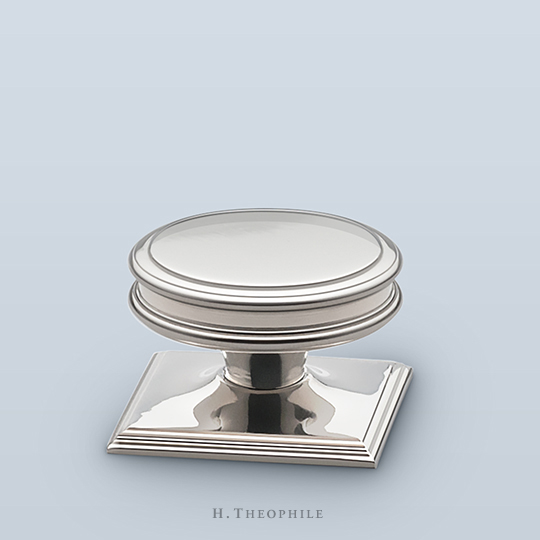 Barrel cabinet pull