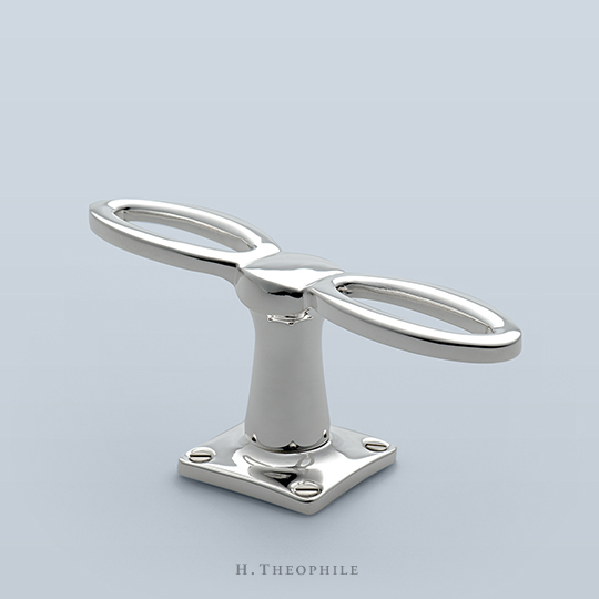 Bow tie cabinet pull