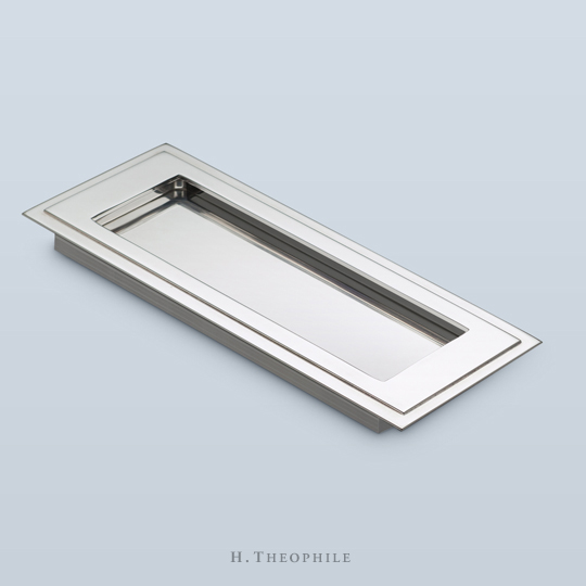 Rectangular with double step edge