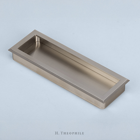 Rectangular with triple stepped edge and inner lip