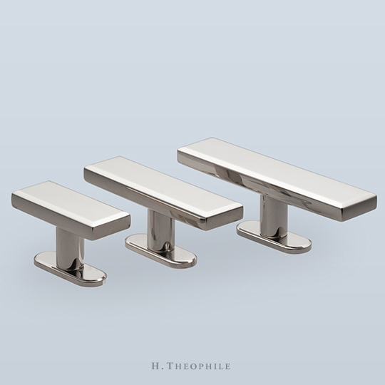 Rectangular T-pull w/ chamfer