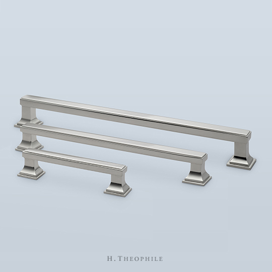 Stepped pull with flared base