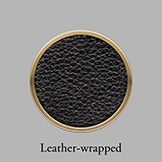 Leather-wrapped