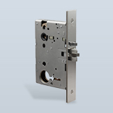 Heavy-duty storeroom mortise lockset