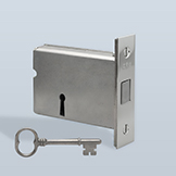 Skeleton deadbolt mortise lockset