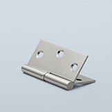 Round paumelle cabinet hinge to accept washer