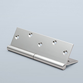 Elongated round paumelle hinge