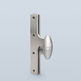 Olive knuckle hinge to accept washer