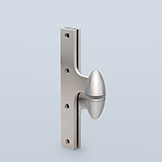Olive knuckle hinge to accept washer