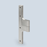 Elongated round H-hinge with thick arms