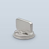 Rectangular thumbturn with clipped corners, 1-3/16" length