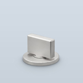 Rectangular with chamfered edges
