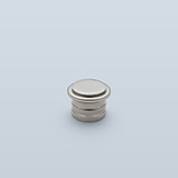 Premium flat emergency release button with mounting sleeve