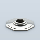 Octagonal backplate