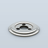 Rosette with outer step