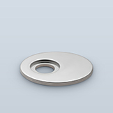 Oval backplate
