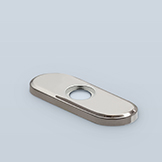 Simple racetrack backplate with edge chamfer