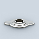 Lobed rosette